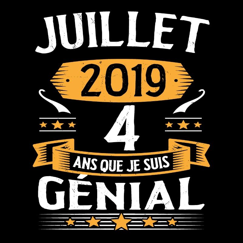 Juli 2019 4 Jahre I'm Awesome Geschenk