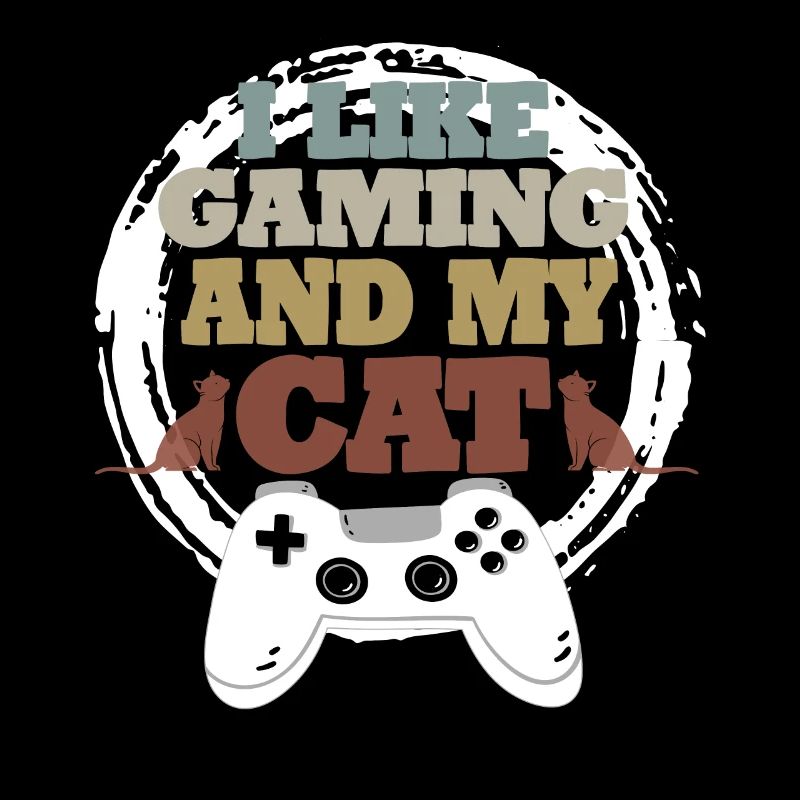 Gaming Katze Cat Geschenkidee