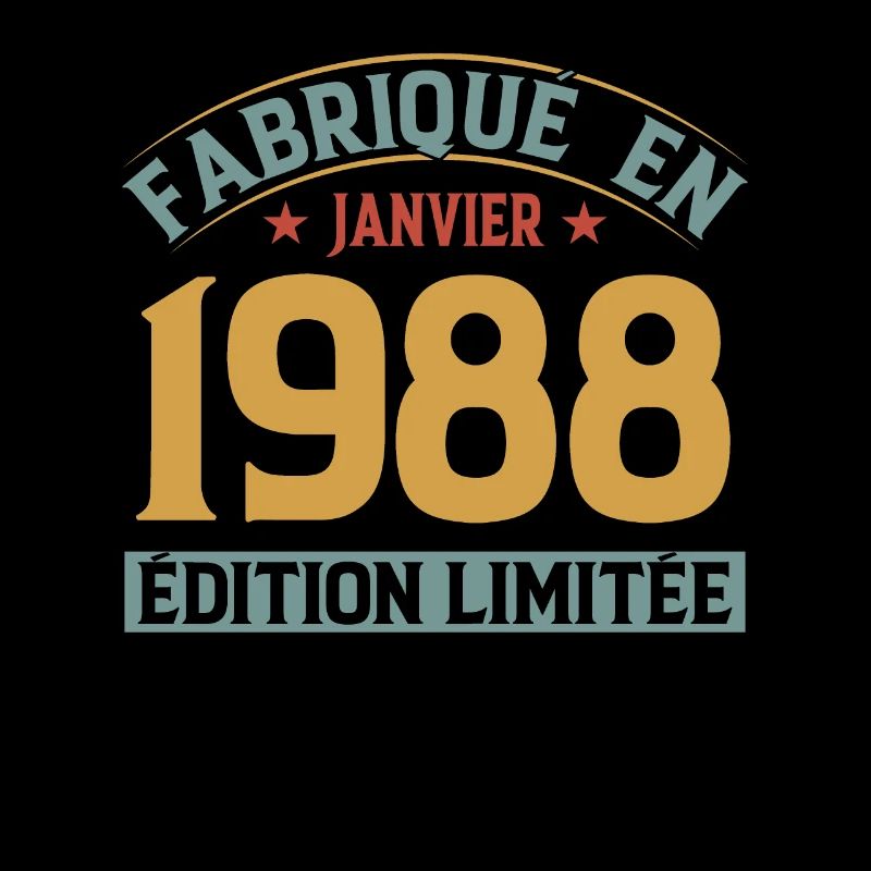 Fabriqué En Janvier 1988 Édition Limitée