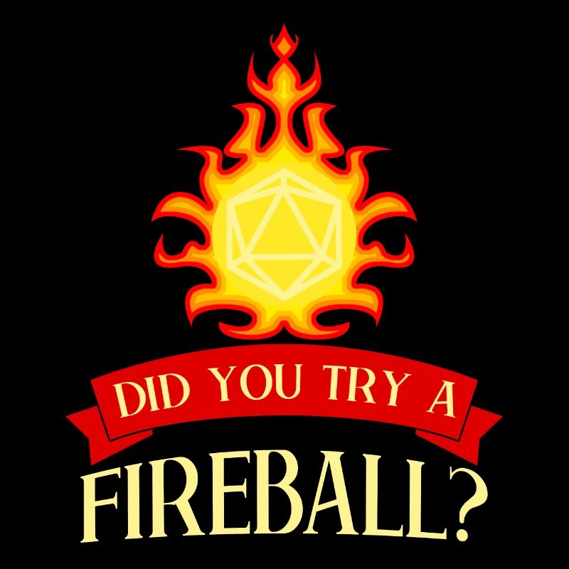 RPG D20 Feuerball Tabletop Rollenspiel