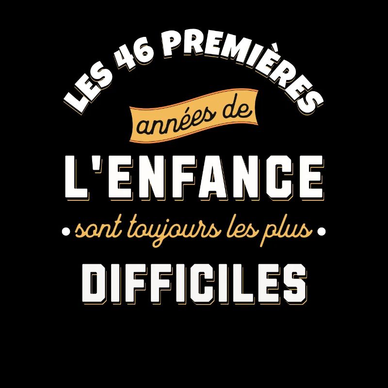 Anniversaire 46 ans Idée cadeau date de naissance