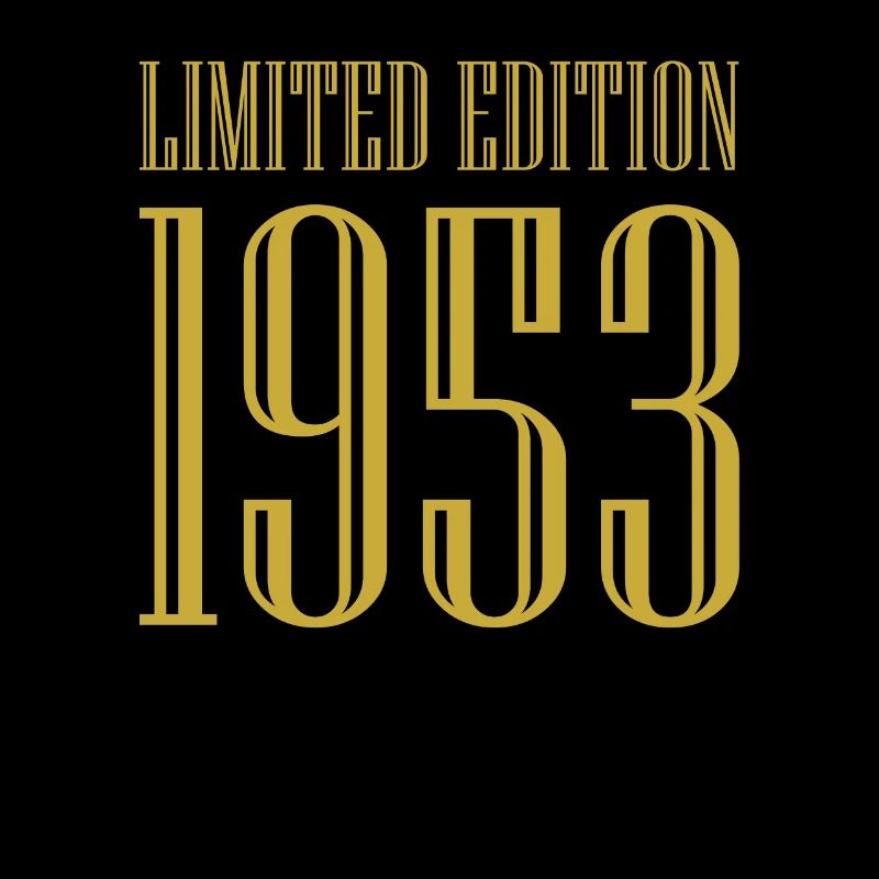 1953 édition limitée cadeau d’anniversaire Mme Man