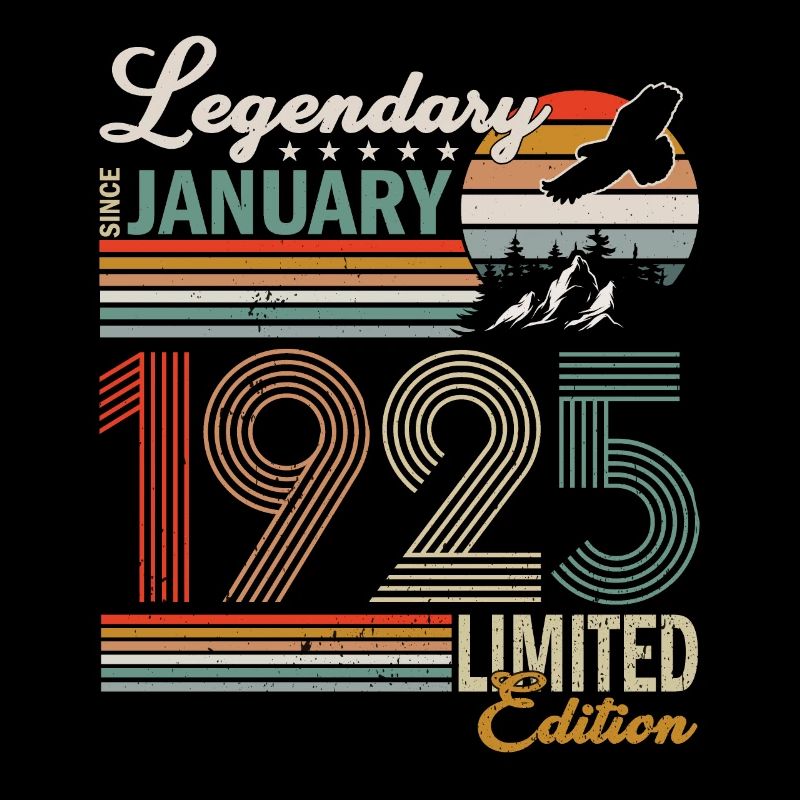 LEGENDS ARE BORN IN JANUARY 1925