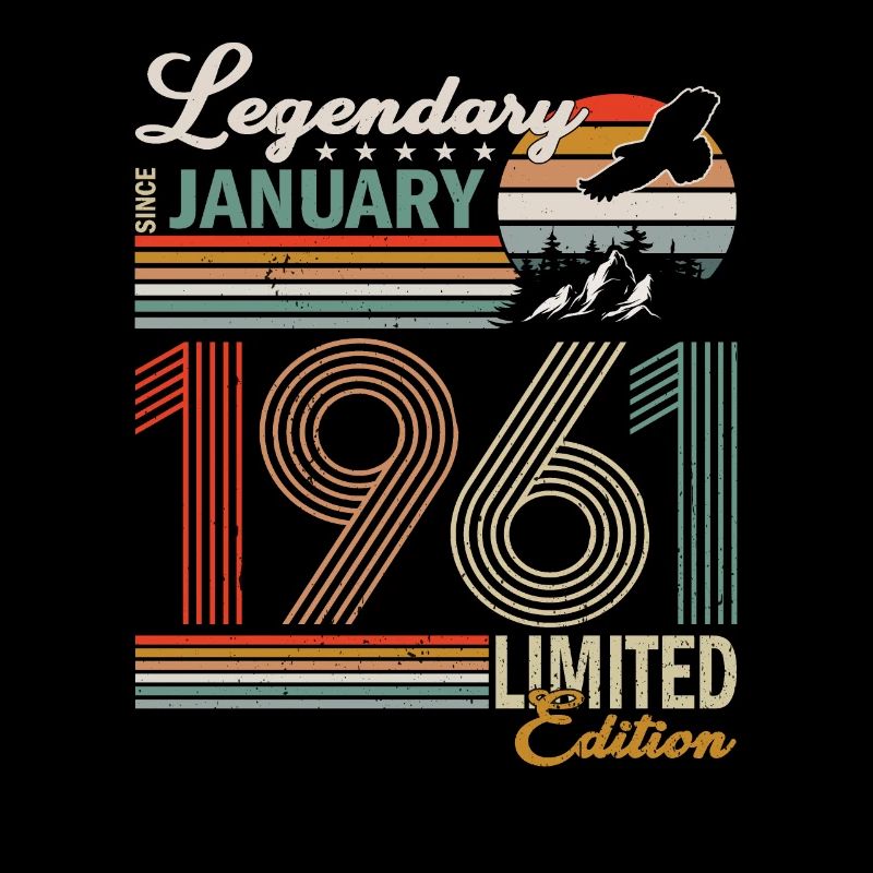 Birthday Gift January 1961 Limited Edition