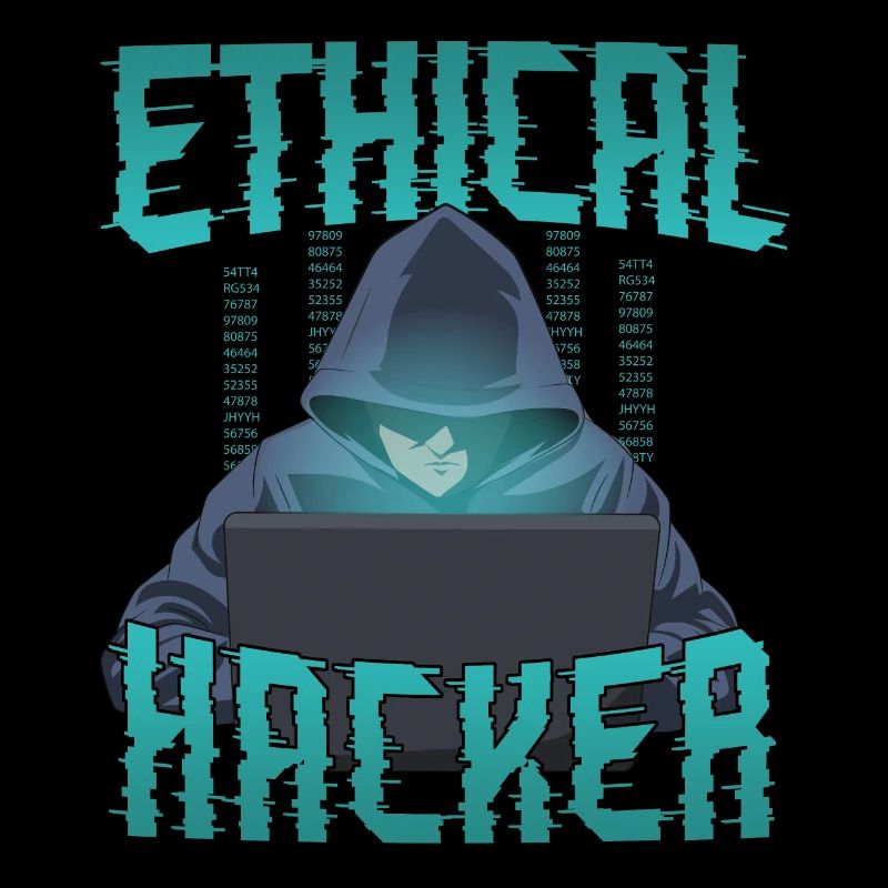 Ethischer Hacker Lustiger Cyber Sicherheit IT-Computer
