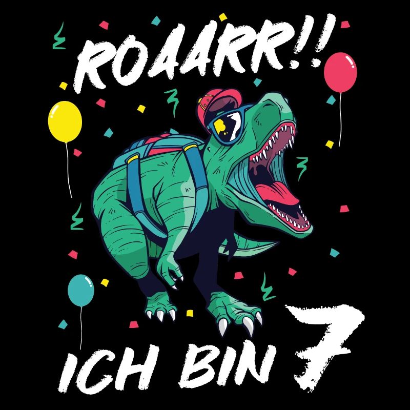Geburtstagsgeschenk 7 Jahre Geburtstagskind