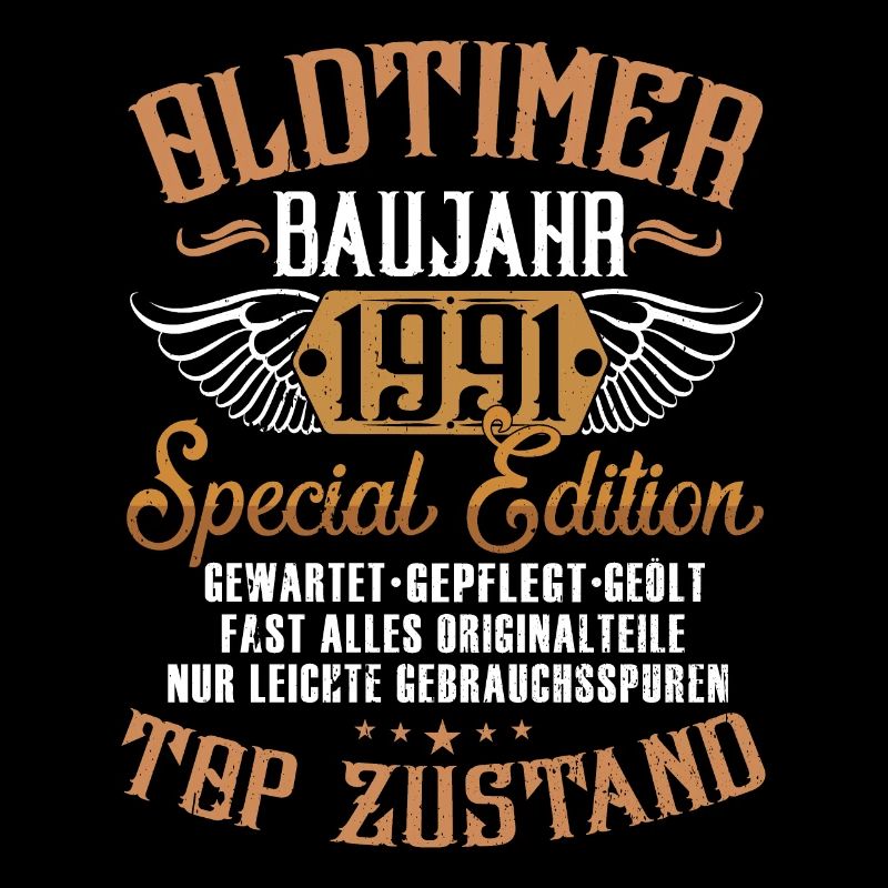 30. Geburtstag Mann Oldtimer Jahrgang 1991