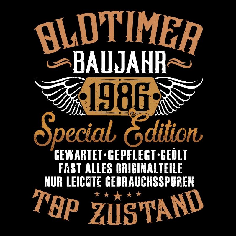 Geburtstag - Oldtimer 1986