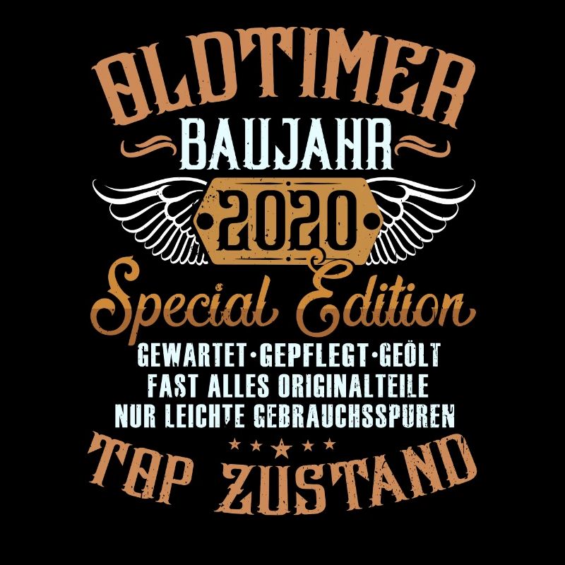 Legendärer Oldtimer 2020 Rentner im Ruhestand