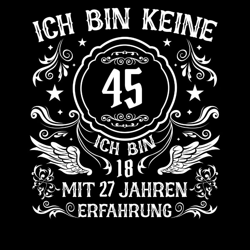 Geschenk 45 Jahre Geburtstagskind