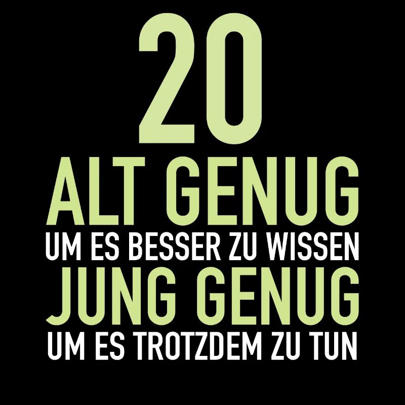 Geschenk 20 Jahre Geburtstagskind