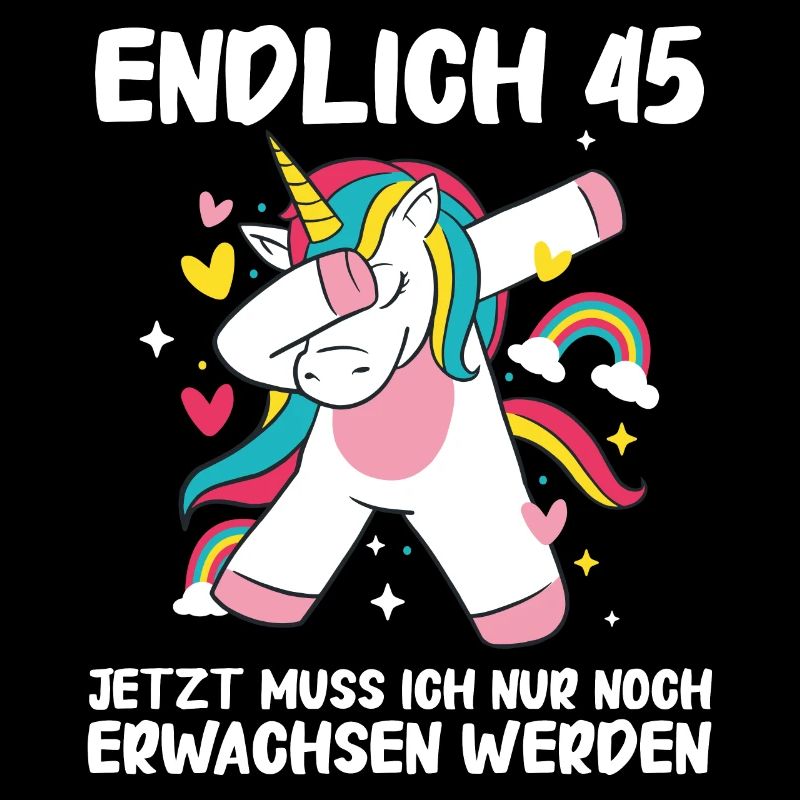 Geschenk 45 Jahre Geburtstagskind