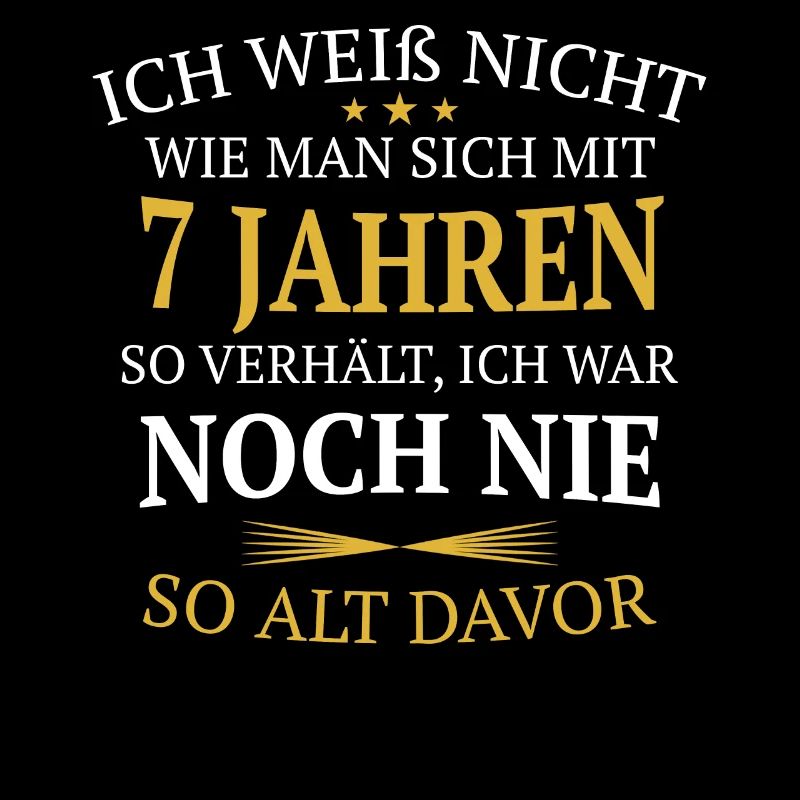 Geschenk 7 Jahre Geburtstagskind