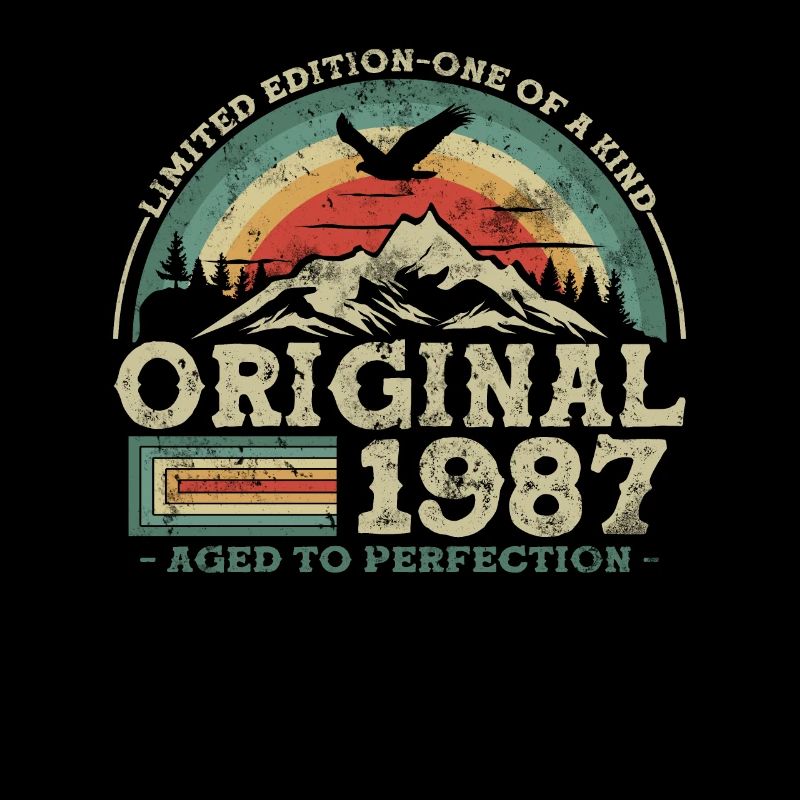 Vintage birthday gift 1987