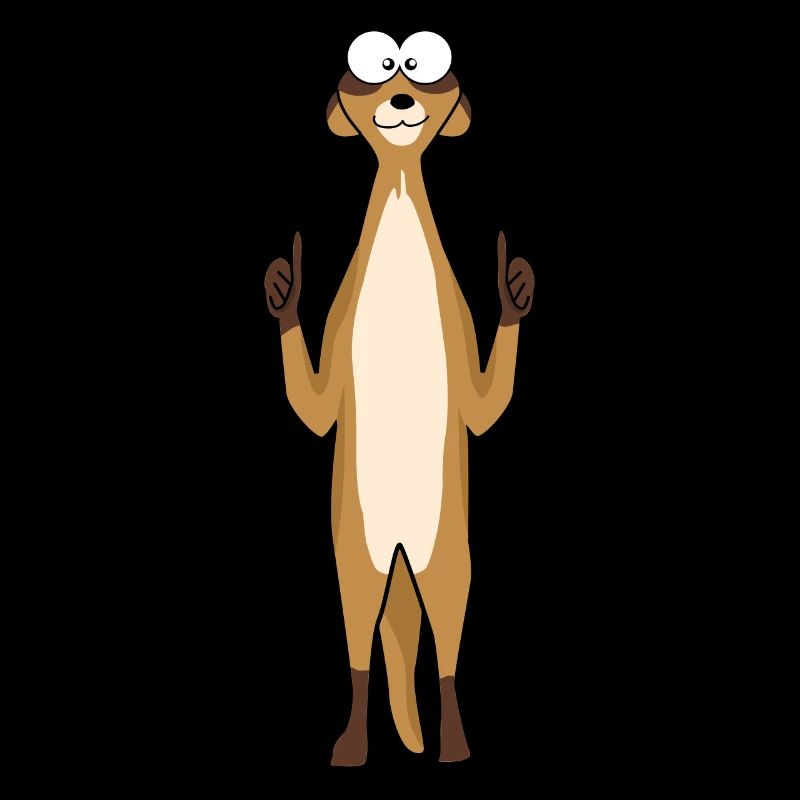 Suricate lève le pouce