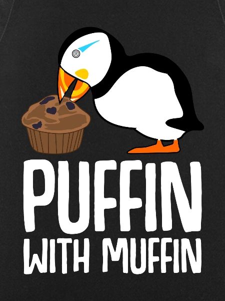 Puffin eats muffin puffins
