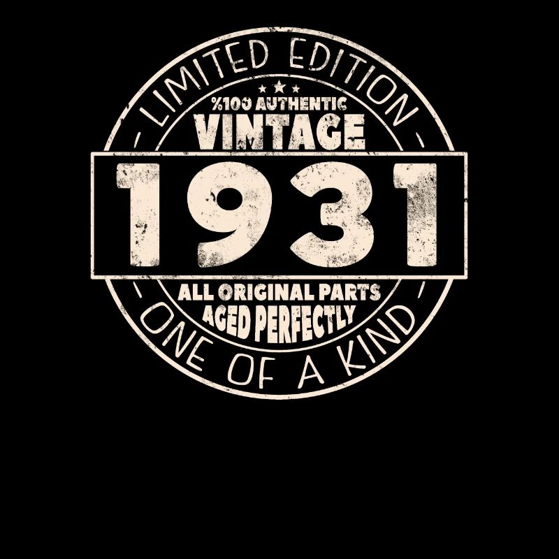 Gift 1931 Vintage 92/93 Years