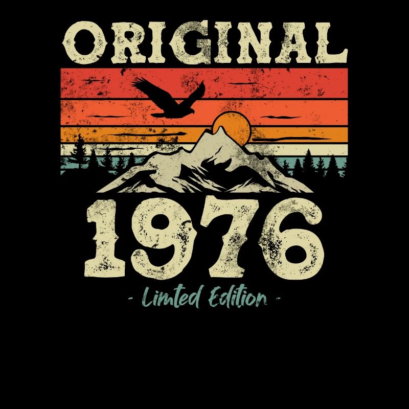 Original 1976 Geburtstags-Geschenk