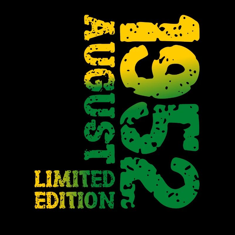 1952 August Limited Edition 71. Geburtstag Outfit
