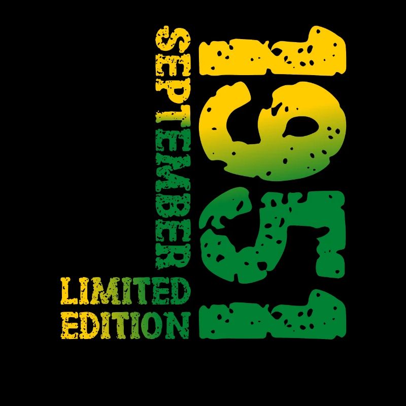1951 September Limited Edition 72. Geburtstag Deko