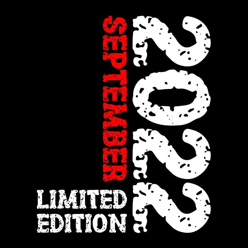 2022 September Limited Edition 1. Geburtstag Deko