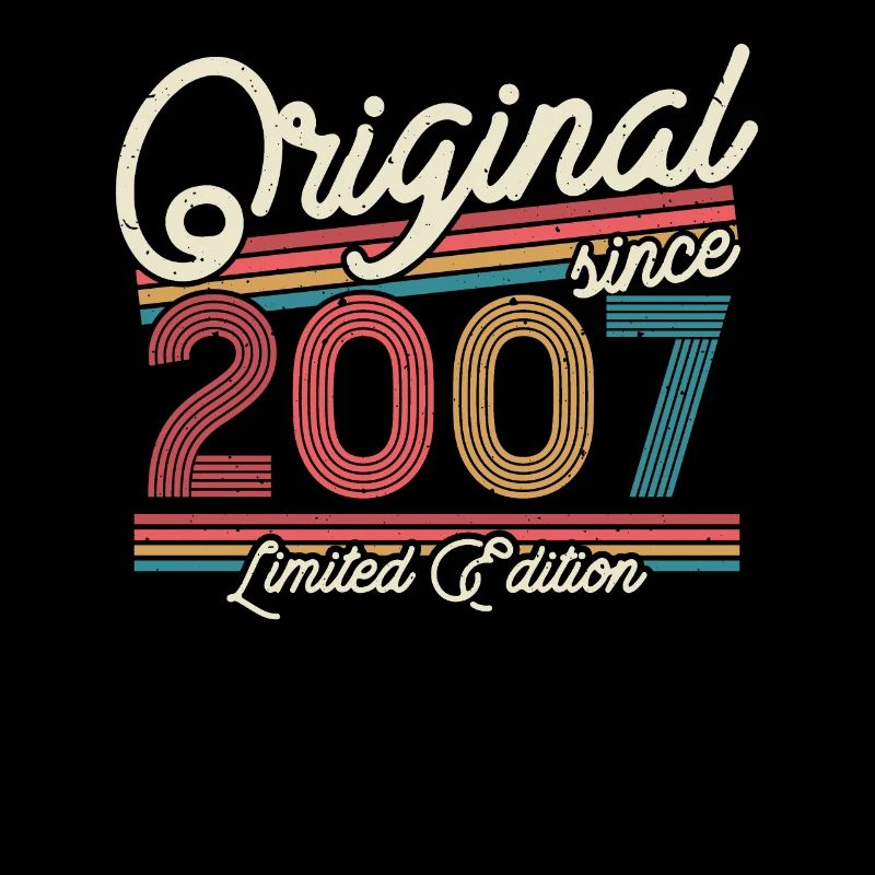 Vintage 2007 Geburtstagsgeschenk
