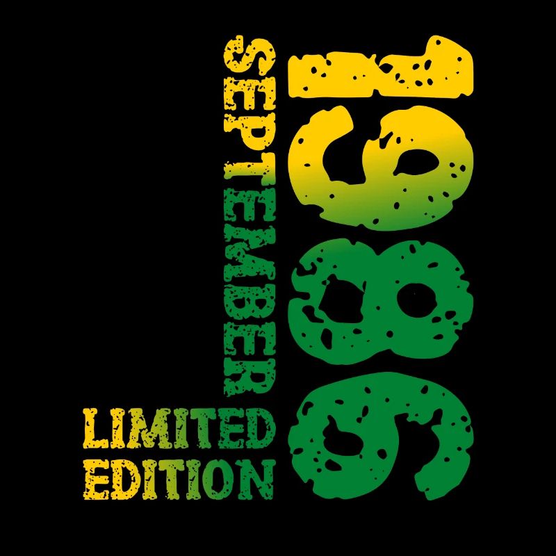 1986 Septembre Edition Limitée 37th Birthday Deco