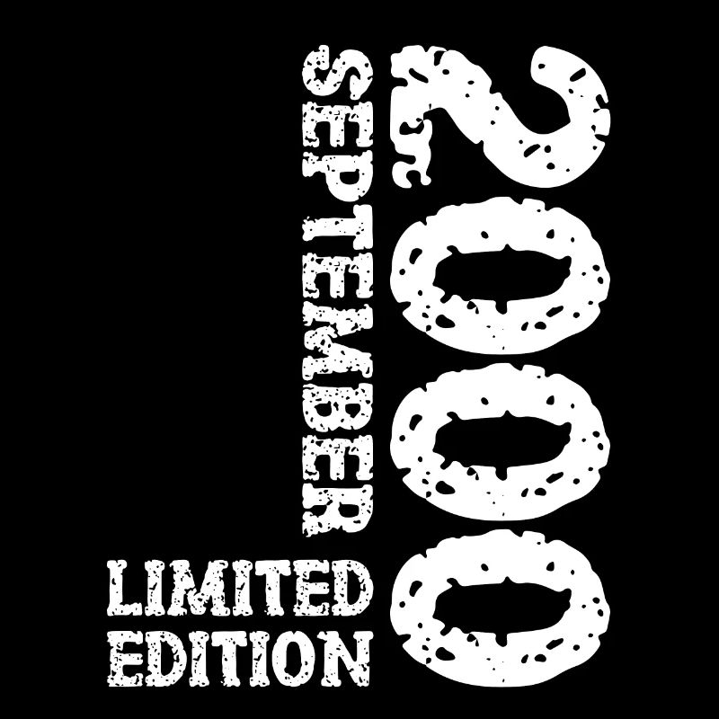 2000 Septembre Édition Limitée 23rd Birthday Deco