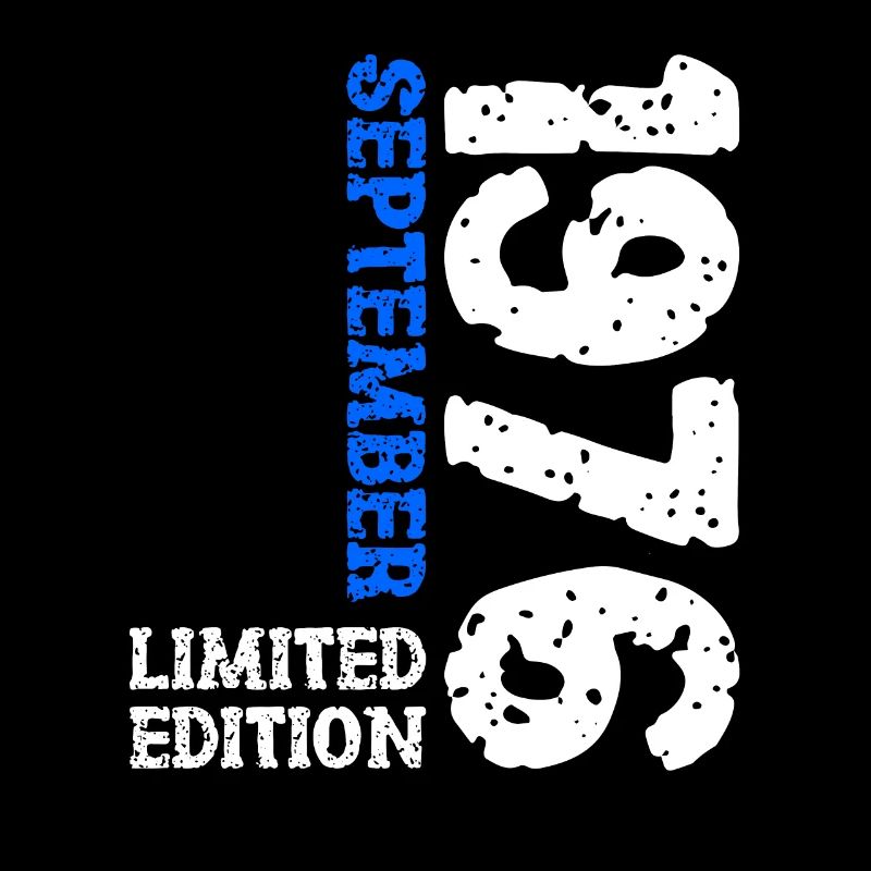 1976 September Limited Edition 47. Geburtstag Deko