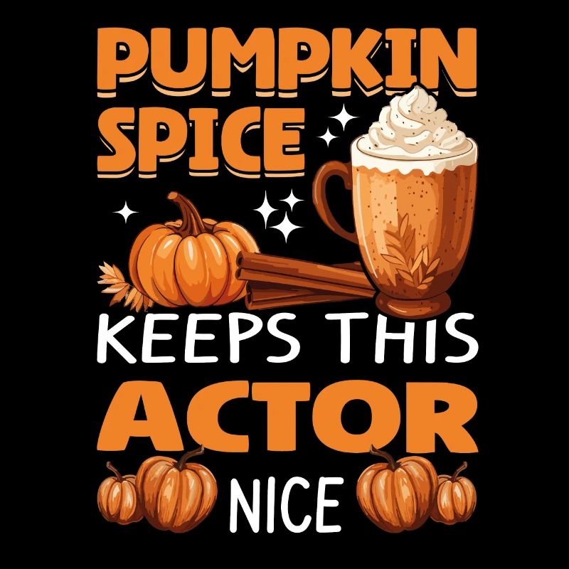 Cool Pumpkin Spice garde cet acteur Nice Halloween