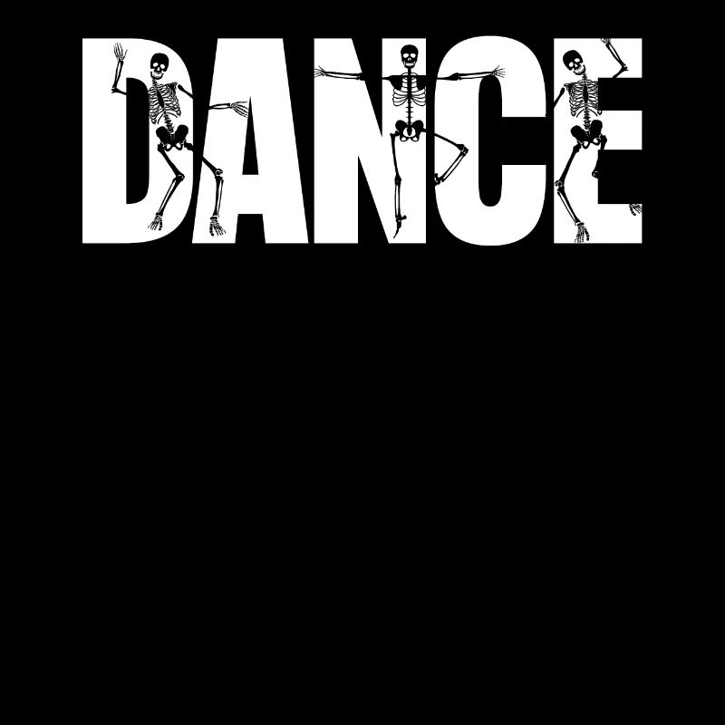 Dancing Halloween skeletons