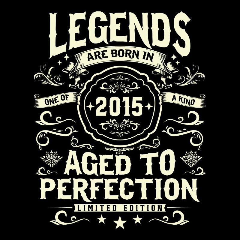 Vintage 2015 Geburtstagsgeschenk