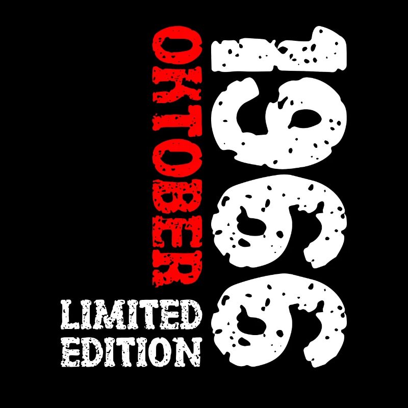 1966 Oktober Limited Edition 57. Geburtstag Deko