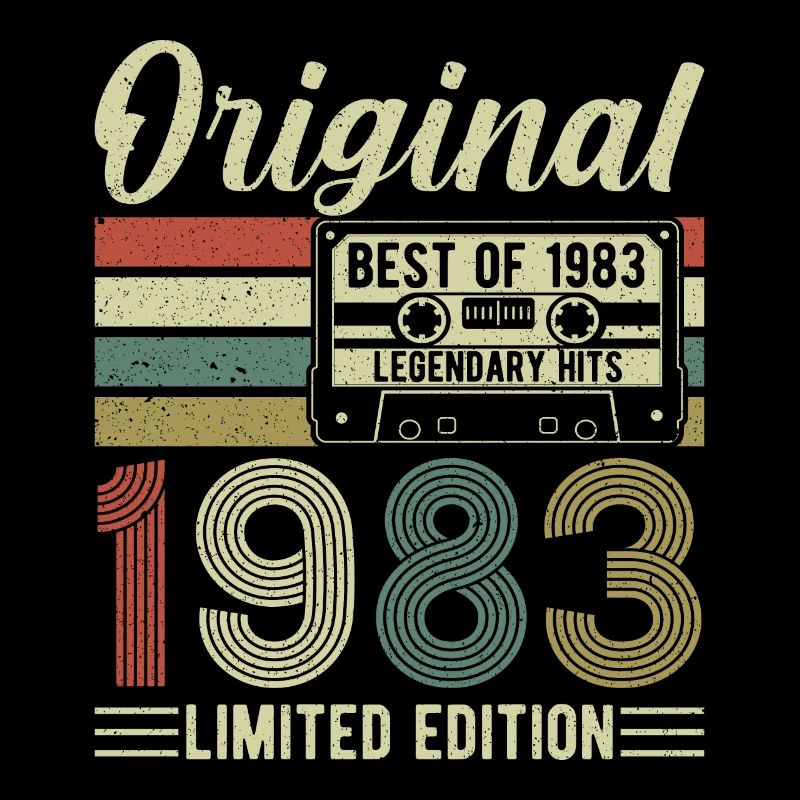 1983 Geburtstagsshirt