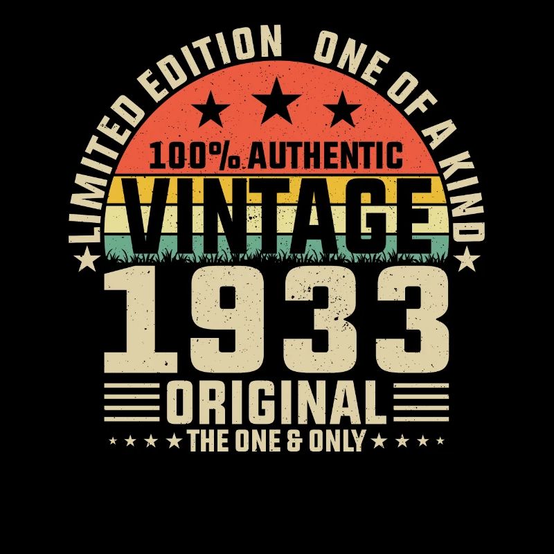 1933 - 90e cadeau d’anniversaire