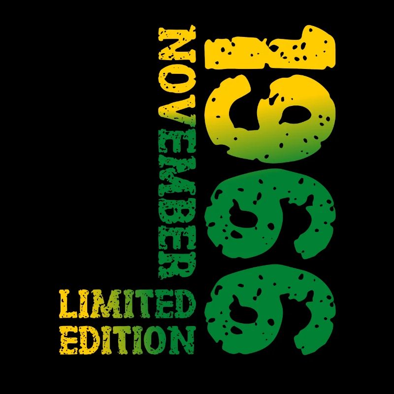 1966 November Limited Edition 57. Geburtstag Deko