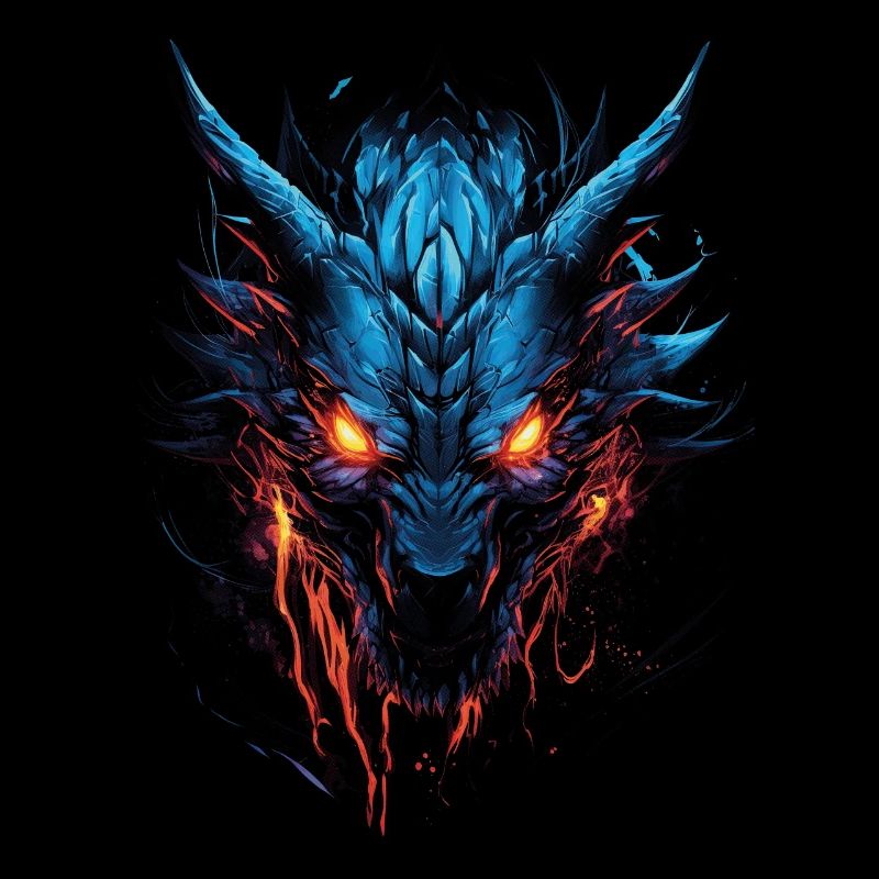 Dragon, Fire, Mystical, Dragon