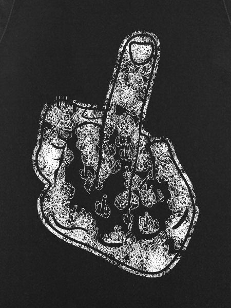 Middle Finger Statement Misanthrope