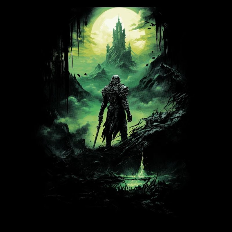 Fantasy Knight Castle Magic Fairy Tale Mythical Gothic