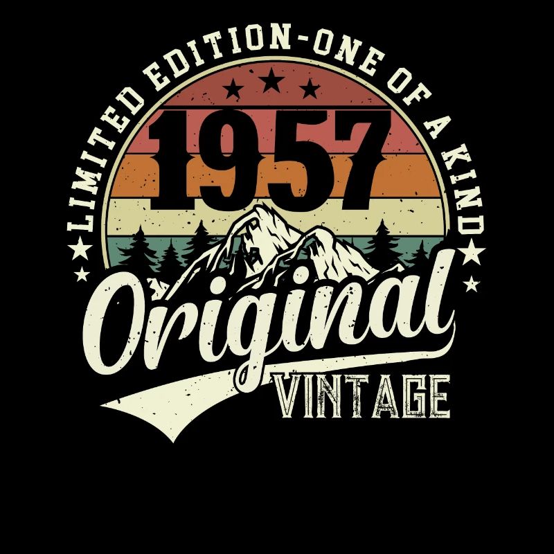 Birthday 1957 Retro Style