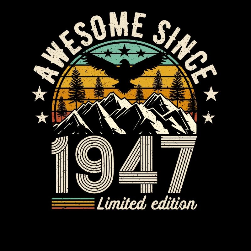Millésime 77e anniversaire 1947