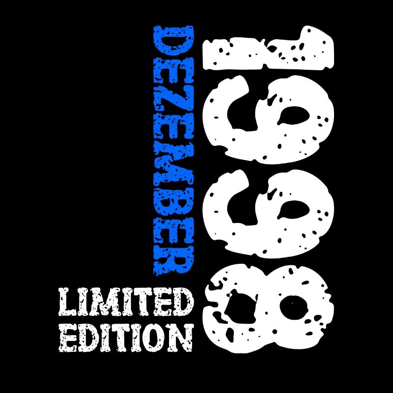 1998 Dezember Limited Edition 25. Geburtstag Deko