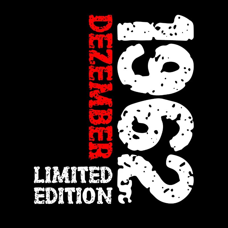 1962 Dezember Limited Edition 61. Geburtstag Deko