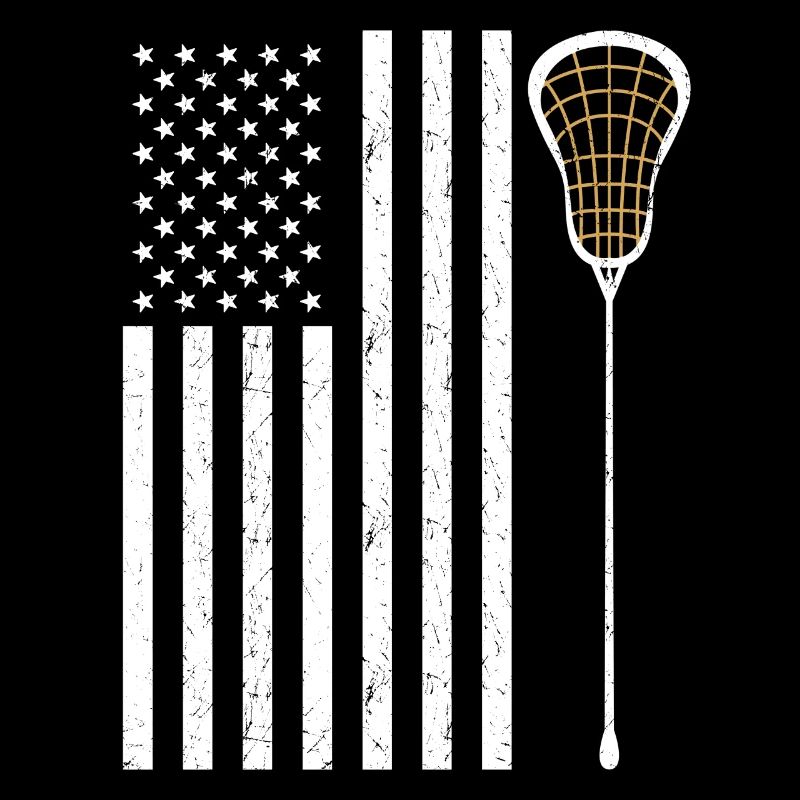 USA Lacrosse Flag