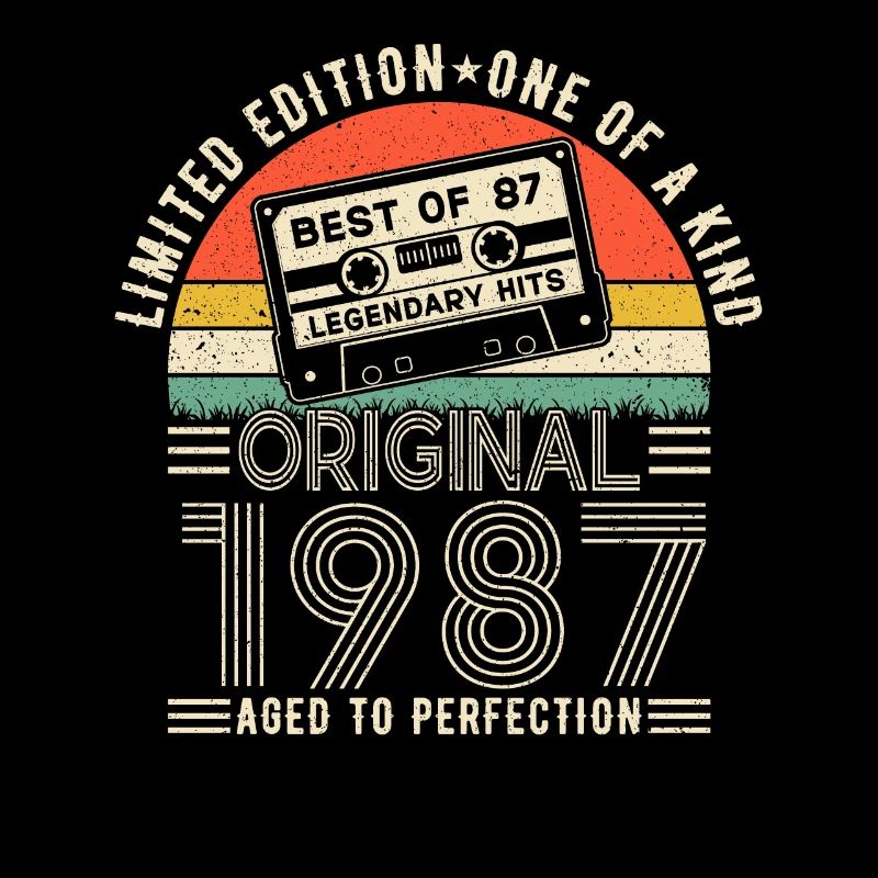 1987 Birthday Gift 1987 Vintage 1987 Gift