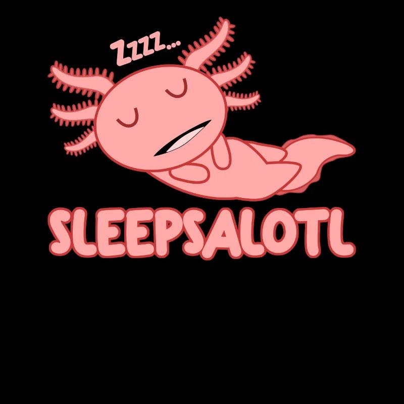 Axolotl endormi Axolotls de sommeil