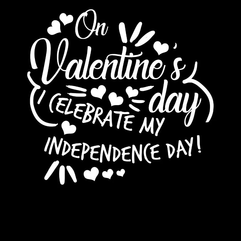 Saint Valentin célibataire indépendant