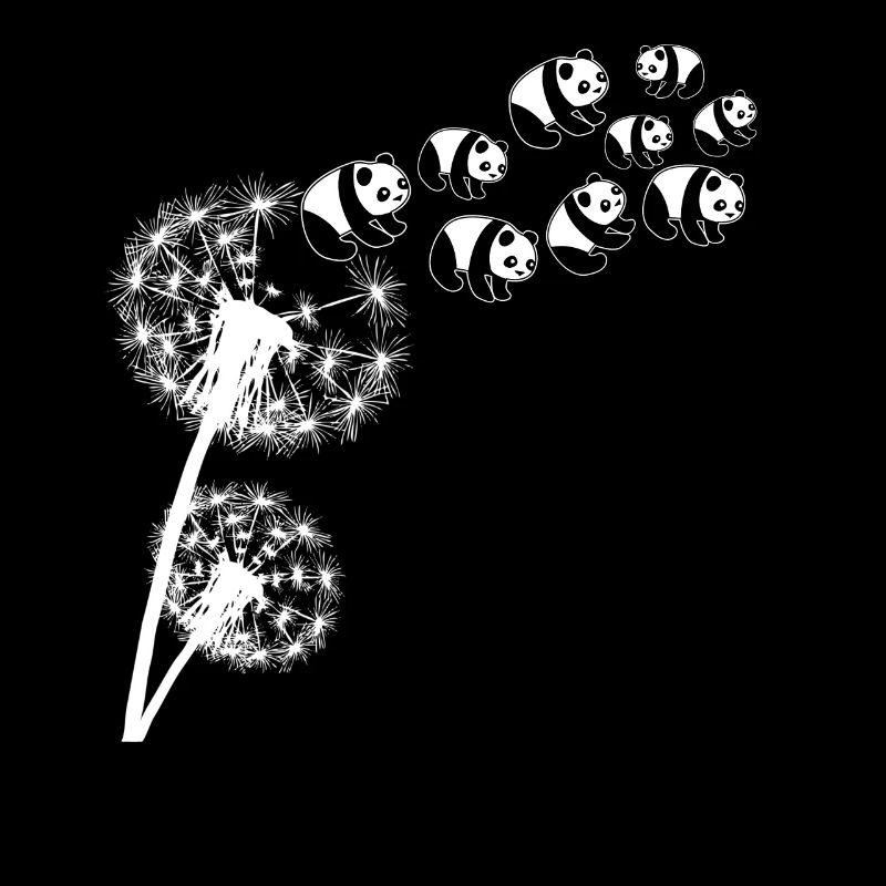 Giant Panda Dandelion Panda Bear Pandas