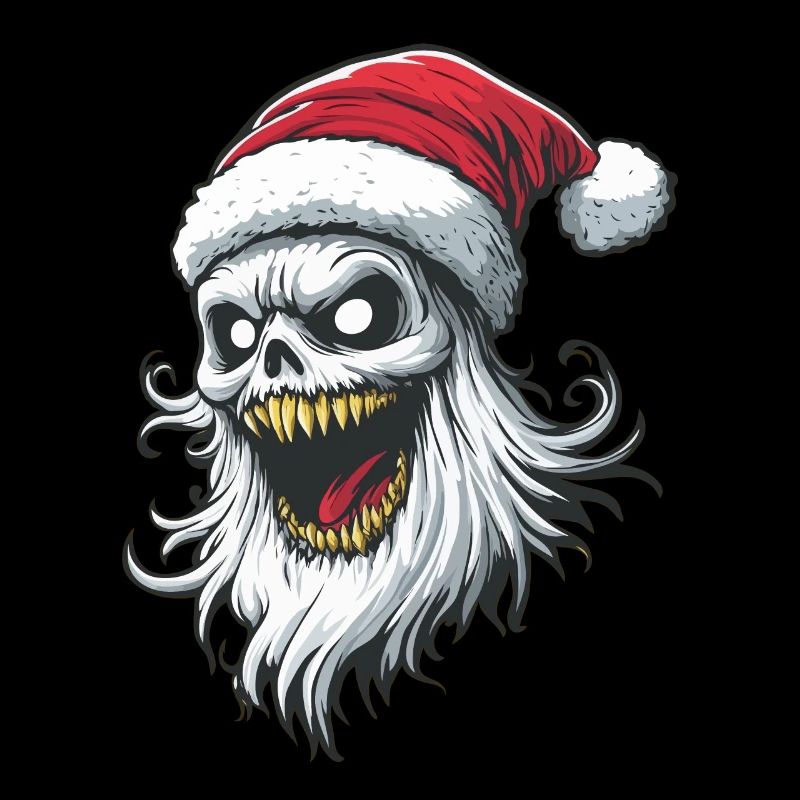Halloween Gift Ghost with Christmas Hat Decoration