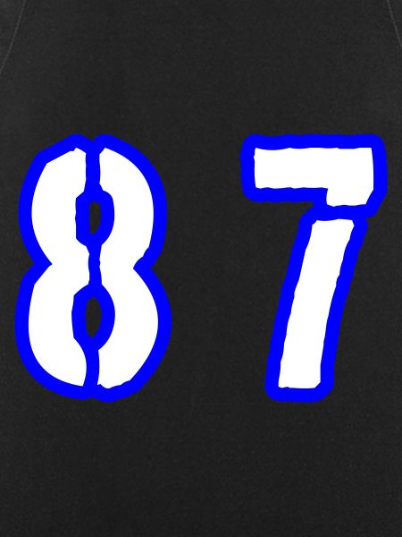 87 Number Symbol
